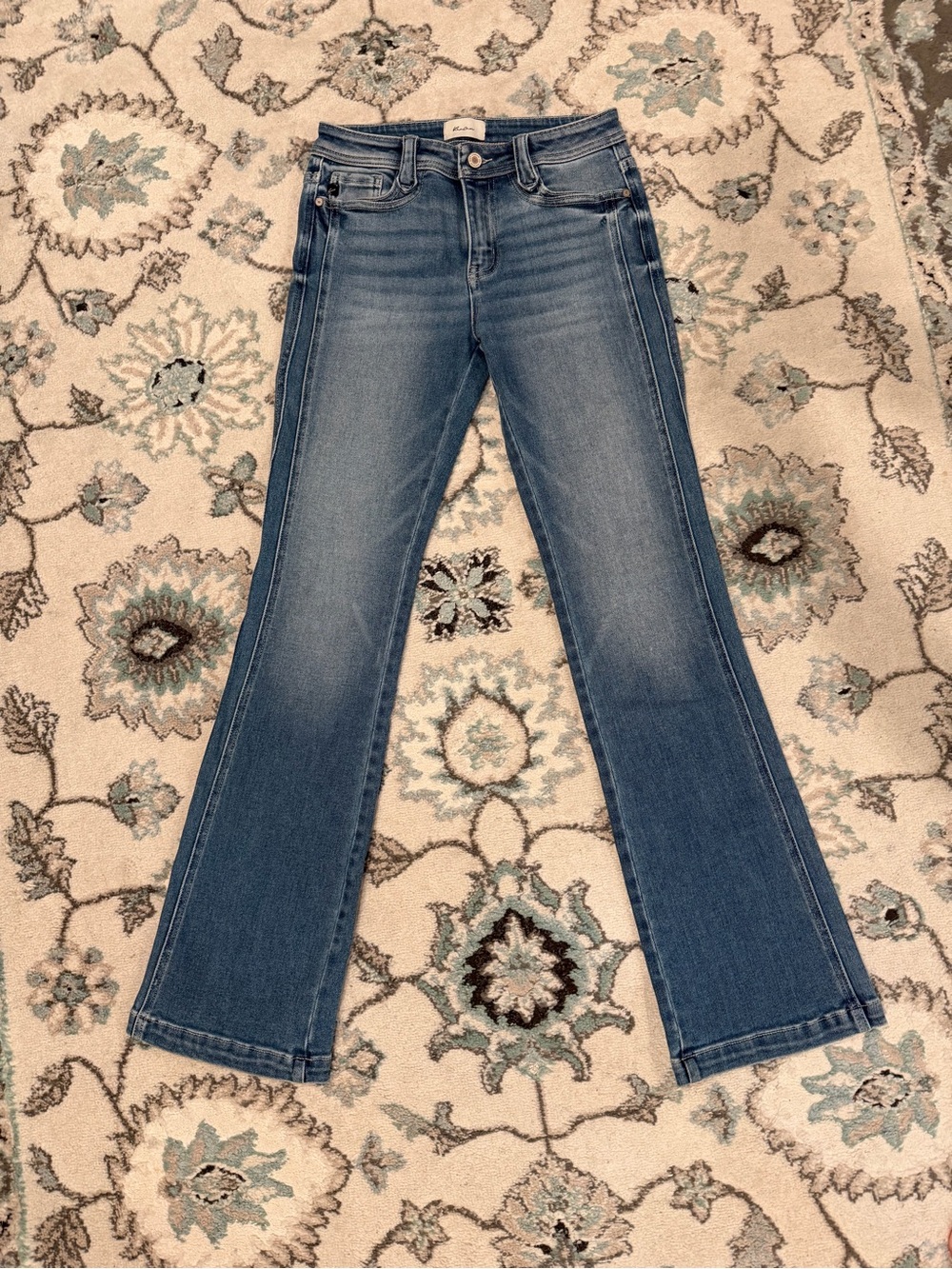 KanCan Medium Blue Flare Jeans